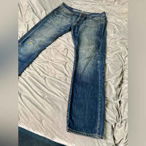 Christian Audigier Denim Men’s Slightly Distressed Jeans. Size 34 x 32 - Picture 11 of 16